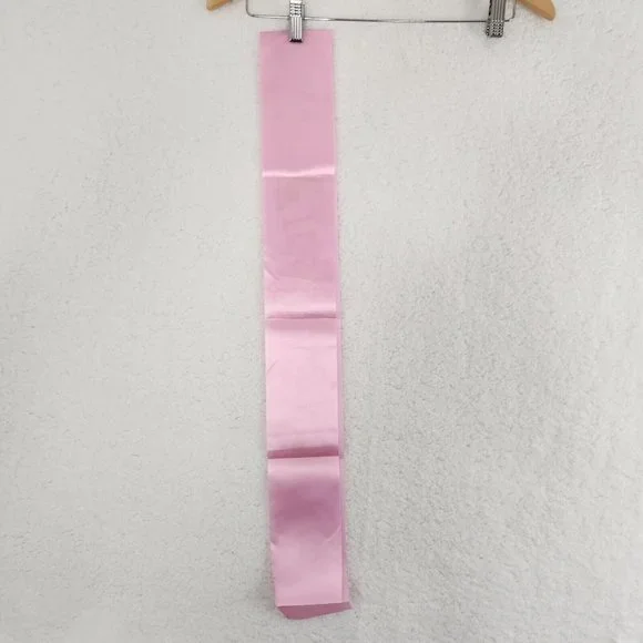 It's A Girl Maternity Sash Baby Shower Mother To Be Pink Gold - Picture 4 of 4